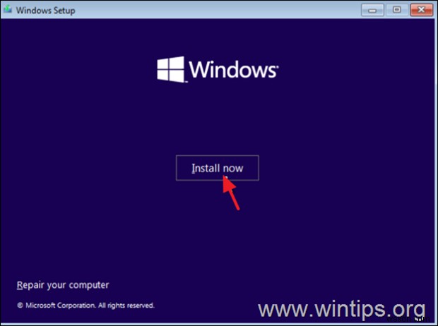 How to Install Windows 11 from USB on TPM v1.2 devices.