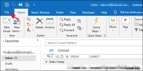 How to Change Email Settings in Outlook 2019 or older versions.