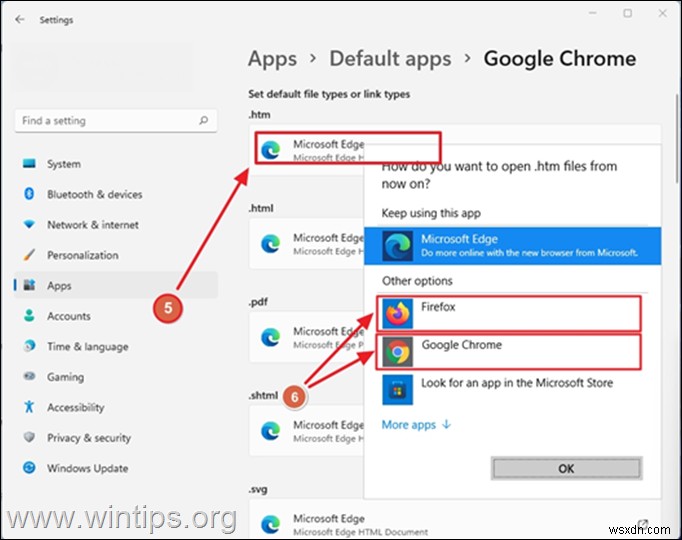 How to Change Default Browser in Windows 11.