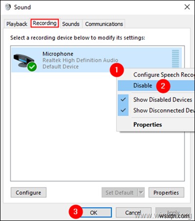 How to Disable or Enable the Microphone on Windows 10.