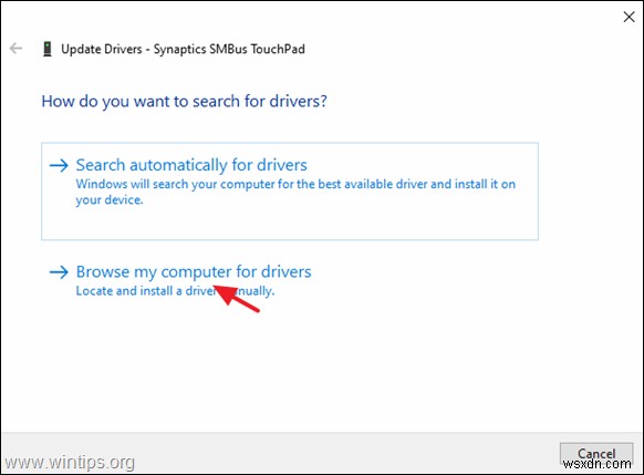 FIX: TouchPad Settings Missing in Windows 10.