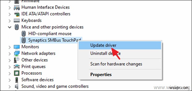 FIX: TouchPad Settings Missing in Windows 10.