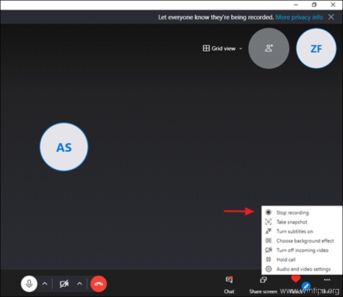 How to Record Skype Call on Windows 10.