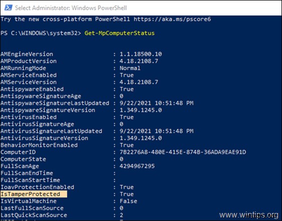 How to Disable Tamper Protection Security on Windows 10
