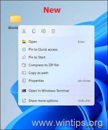 How to Restore Right-Click Context menu in Windows 11.