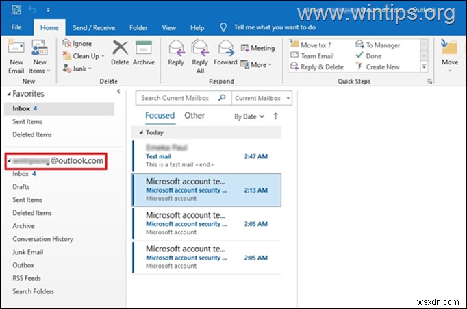 How to Setup Outlook.com with 2-step Verification in Outlook for Desktop app.