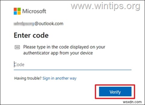 How to Setup Outlook.com with 2-step Verification in Outlook for Desktop app.