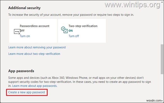 How to Setup Outlook.com with 2-step Verification in Outlook for Desktop app.