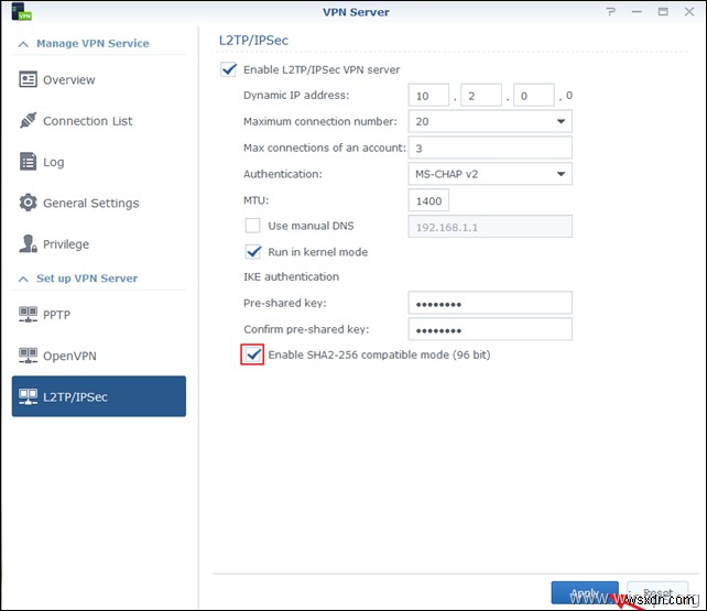How to Setup Synology NAS as a VPN Server (L2TP) & How to Access it from Clients.