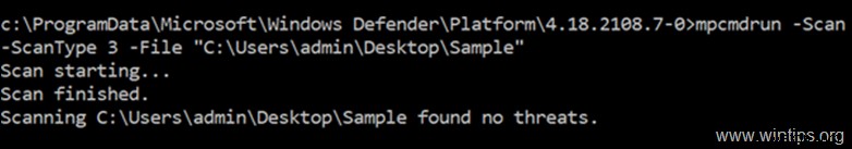 How to Use Windows Defender to Scan a Folder or File or your Entire System for Malware.