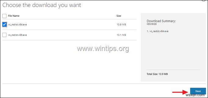 How to Install Visual C++ 2015 Runtime libraries.