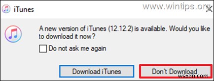 FIX: iTunes required files missing and cannot run. (Solved)