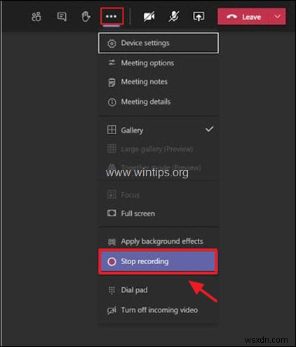 How to Record Teams Meetings.