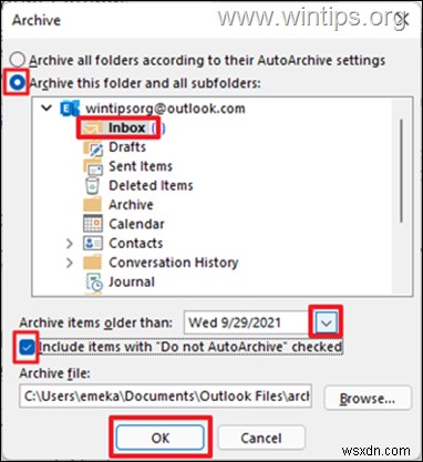 FIX: Outlook Mailbox is Full – Cannot Receive Mail. (Solved)