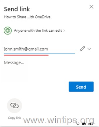 How to Share OneDrive Files with Others.