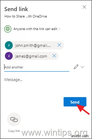 How to Share OneDrive Files with Others.