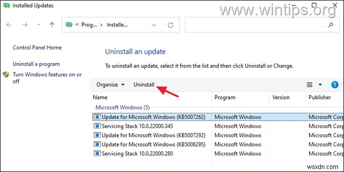 How to Uninstall Updates in Windows 11 (All Methods).