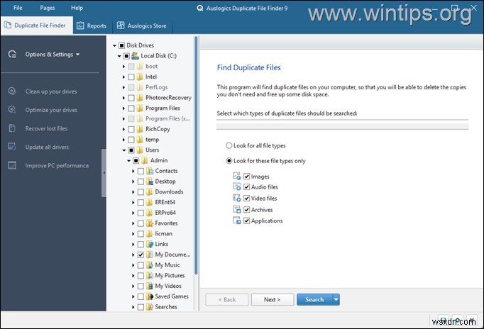How to Find Duplicate Files in Windows.