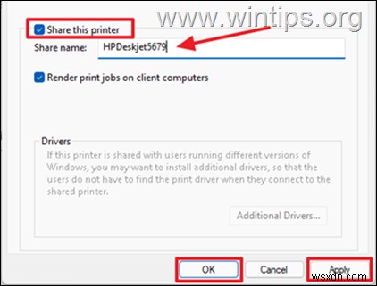 How to Share Printer with Other Computers in Windows 11.