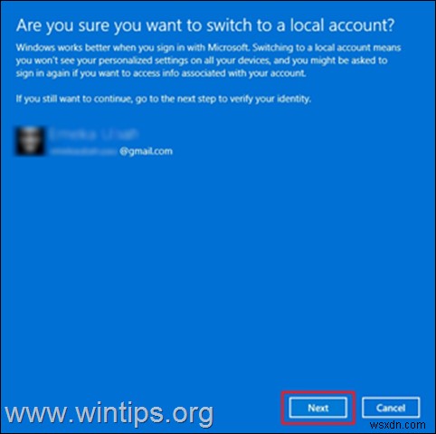 FIX: Cannot Remove Microsoft Account because REMOVE button missing in Windows 10/11.