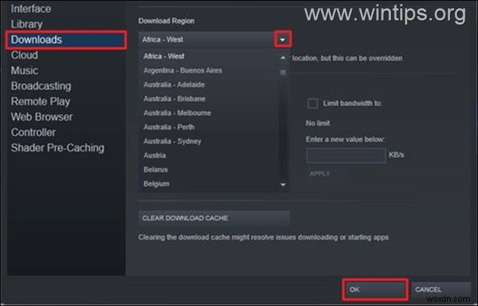 FIX: Steam Slow Download Speed.