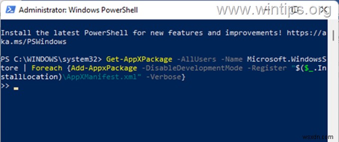 FIX: Microsoft Store missing in Windows 11/10. (Solved)