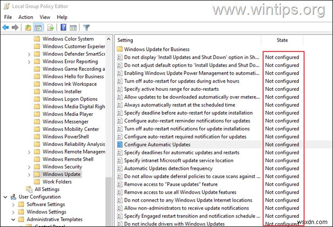 FIX: Some settings are managed by your organization in Windows Update. (Solved)