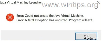 FIX: Could Not Create the Java Virtual Machine. (Solved)