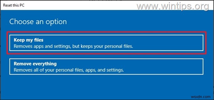 How to Repair Windows 10/11 without losing files.