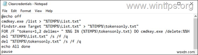 How to Remove Web or Windows Credentials on Windows 10/11.