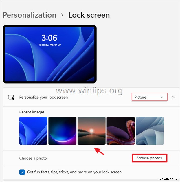 How to Change Lock Screen Background in Windows 11.