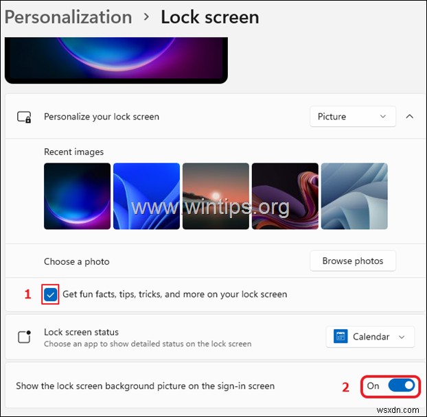 How to Change Lock Screen Background in Windows 11.