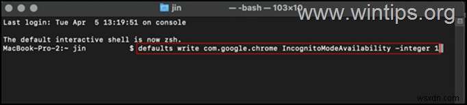 How to Disable Incognito mode in Chrome.
