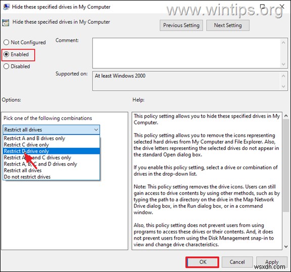 How to Hide a Local Drive in Windows 10.