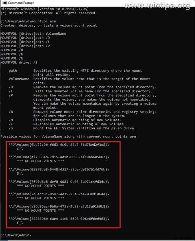 How to Find Volume GUID & List Volume GUIDs per Disk.