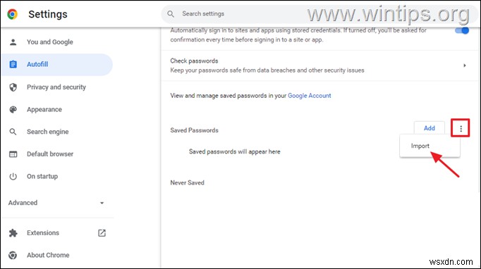 How to Transfer Saved Passwords in Google Chrome to Another PC.