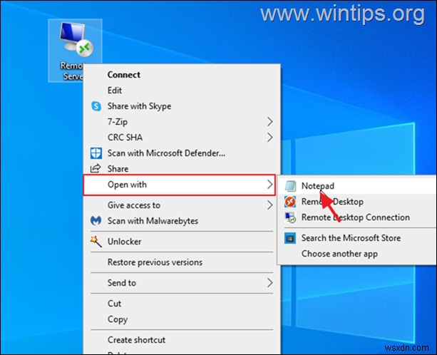 FIX: Windows does not save Remote Desktop Credentials. (Solved)