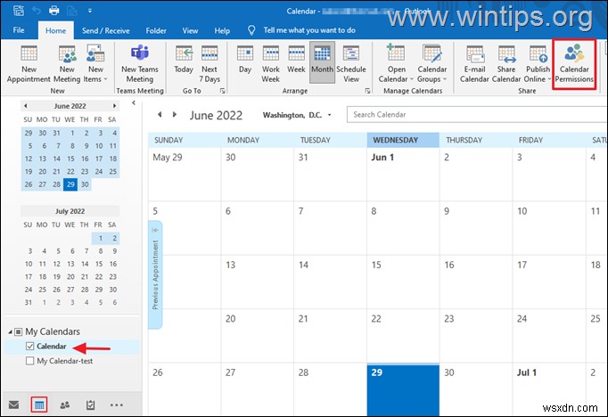 How to Share Outlook Calendar in Desktop or in Web.