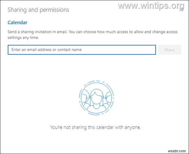 How to Share Outlook Calendar in Desktop or in Web.