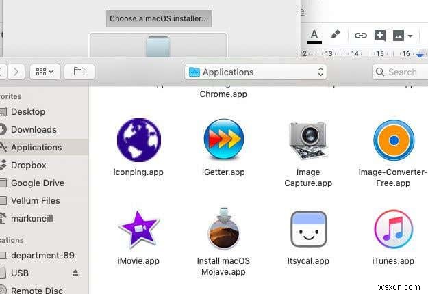 How To Make a MacOS Installer On a USB Stick