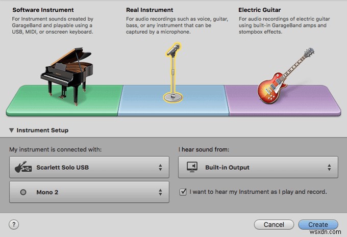 How to Record an Instrument Through an Audio Interface in Mac OS X
