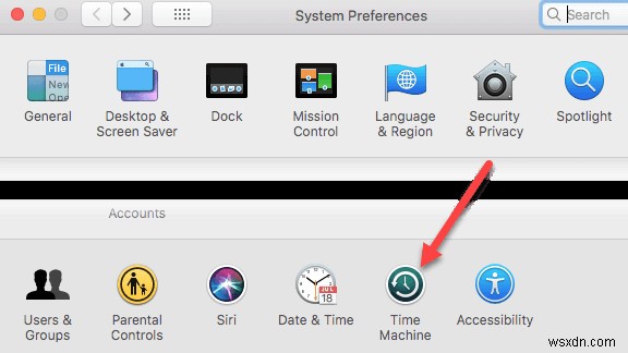Backup Your Mac using Time Machine
