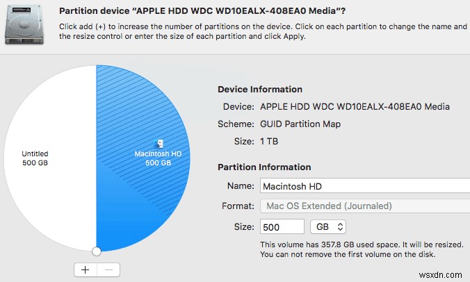 How to Partition an External or Internal Hard Drive in OS X