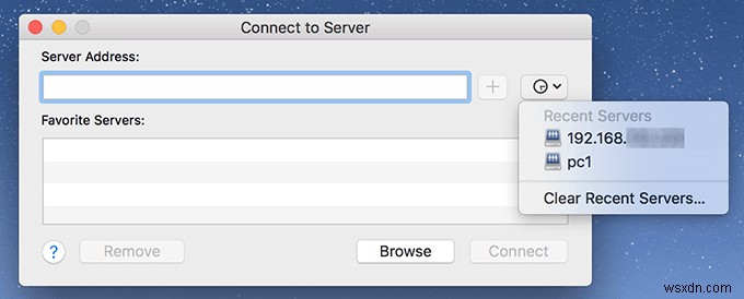 How to Connect to a Remote or Local Server on a Mac