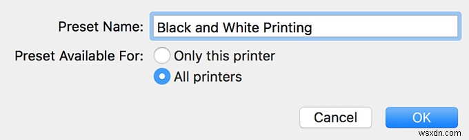 How To Print In Black & White On Mac