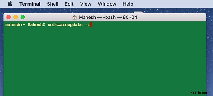 How To Update Mac OS X & Mac Apps From Terminal