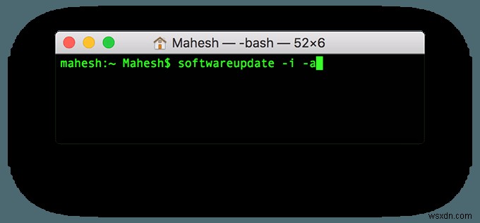 How To Update Mac OS X & Mac Apps From Terminal