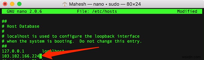 How to Edit the Hosts File on Mac