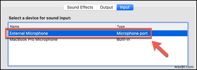 Use the Line In Audio Input on a Mac