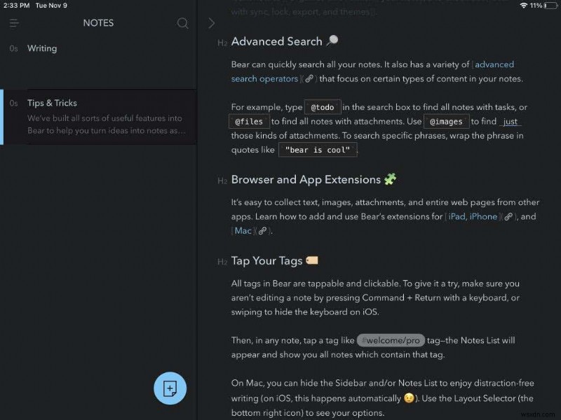 8 Best Writing Apps for iPad